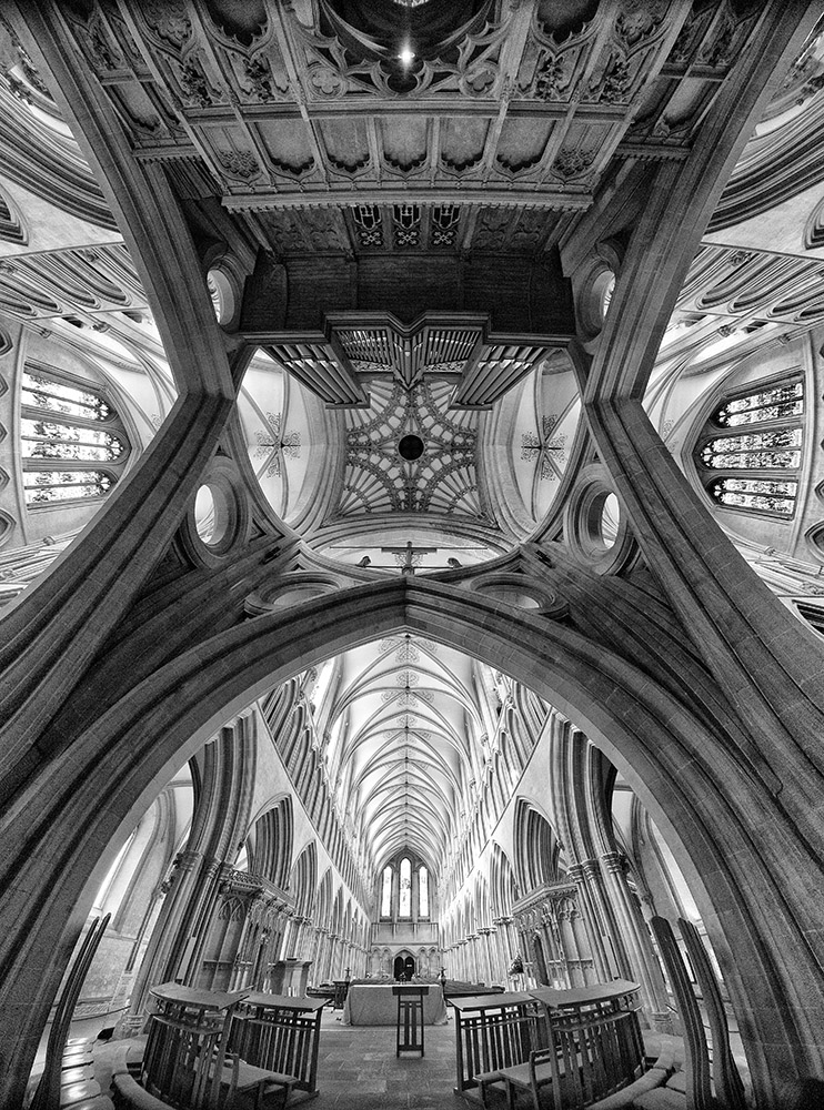 Wells cathedral scissor arches