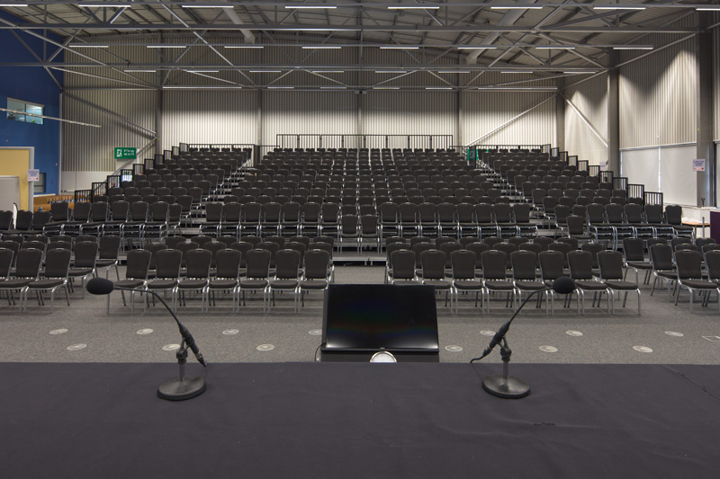 Seating at conference venue