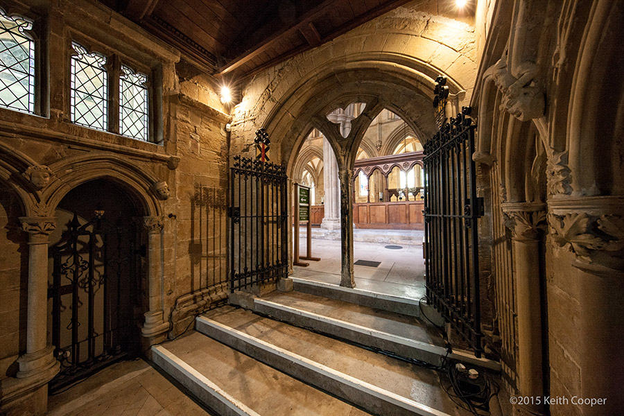 Southwell minster doorway to chapter house