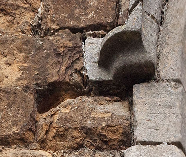 stonework detailed view