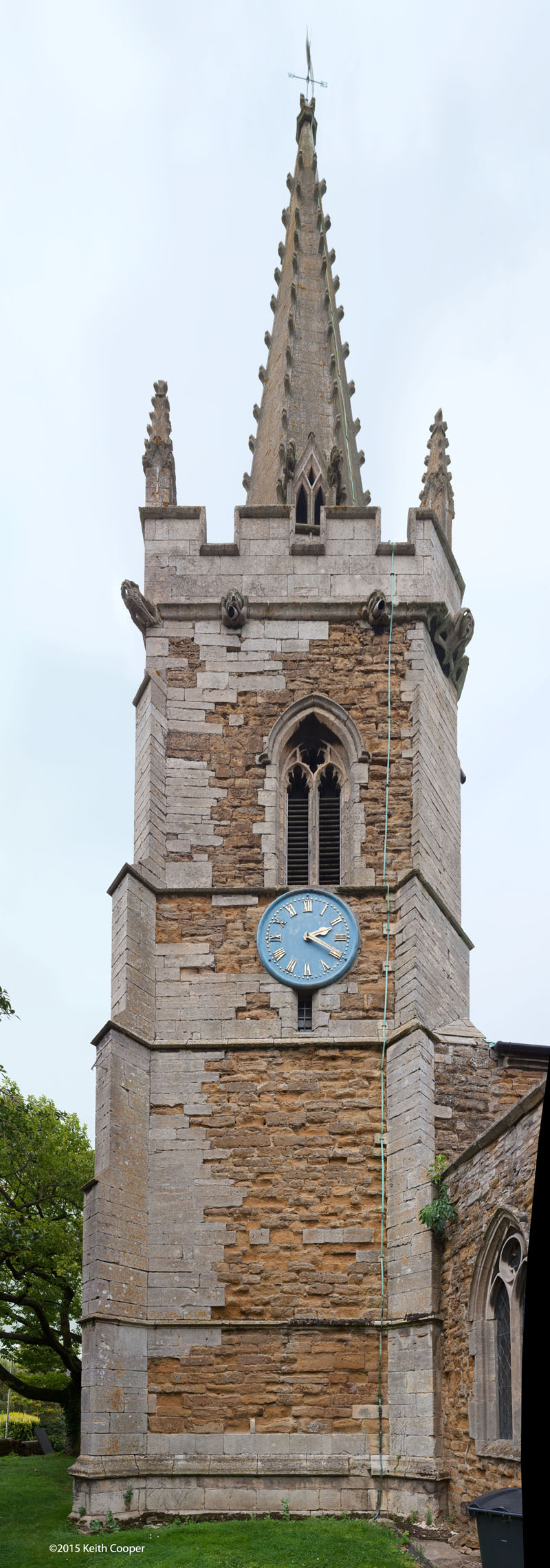 Tower and spire, St Peter, Redmile