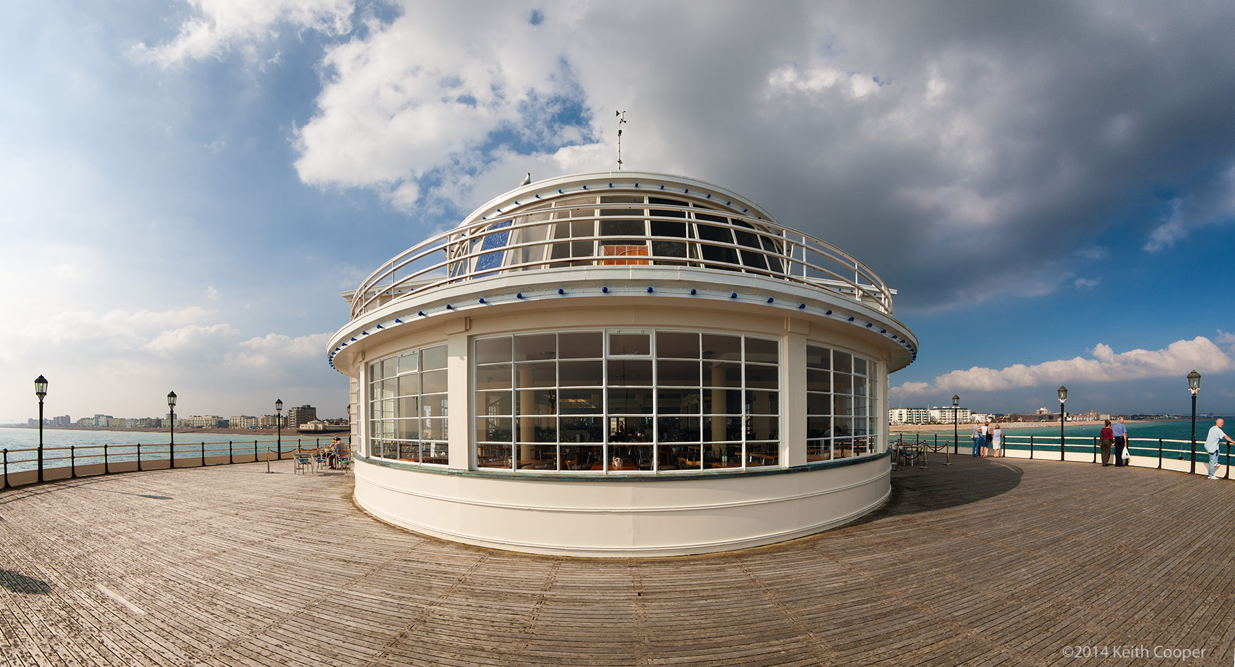 Restaurant at the end of the pier, Worthing